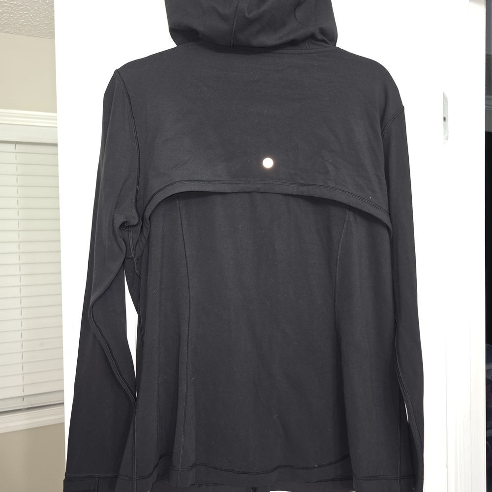 Women's Black Lululemon Hooded Define Jacket Size 18 - Picture 8 of 9